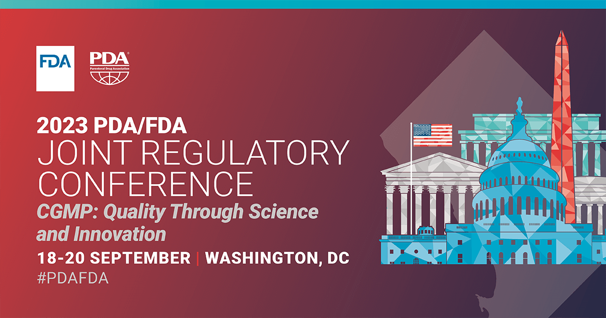 PDA FDA Joint Regulatory Conference 2023