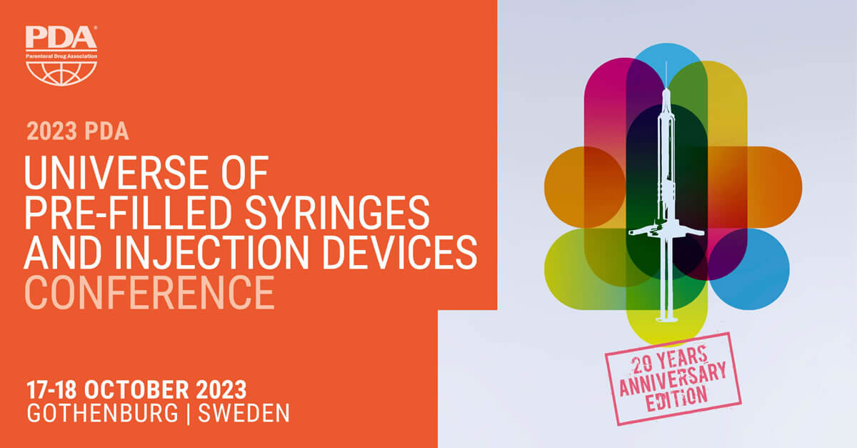 PDA Pre-Filled Syringes and Injection Devices Conference 2023