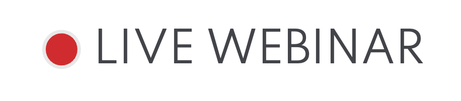 Live Webinar Tag Live Webinar